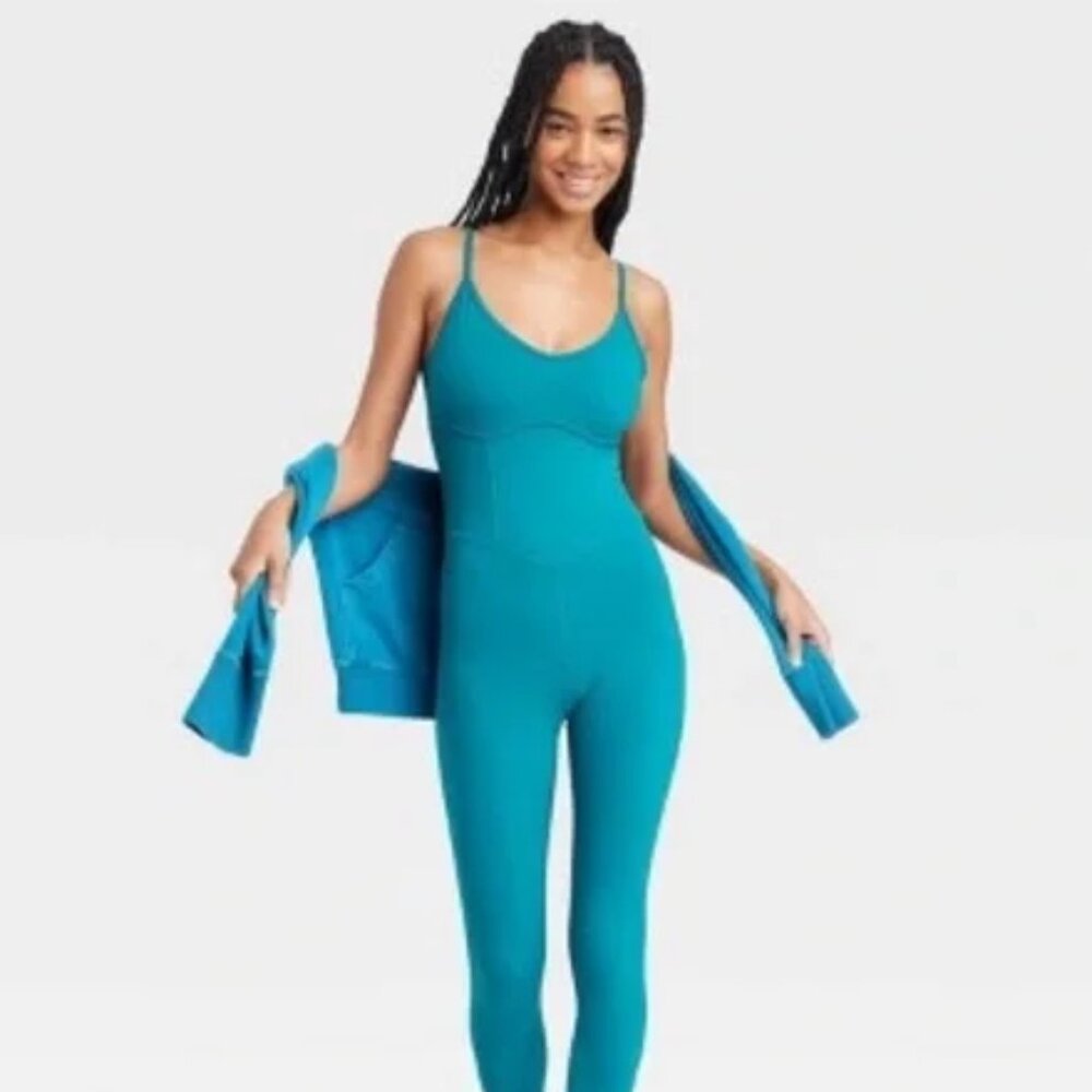 Women's Corset Bodysuit - JoyLab Blue XL